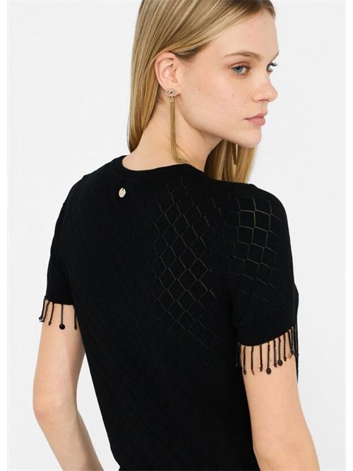 T-shirt in maglia LIU JO | CF5005MS18E/22222